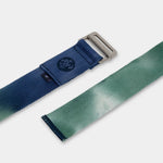 Manduka AligN Yoga Strap Blue Toad Tie Dye Yoga Kemeri