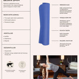 Manduka Begin Yoga Mat Steel Grey 5mm Yoga Matı