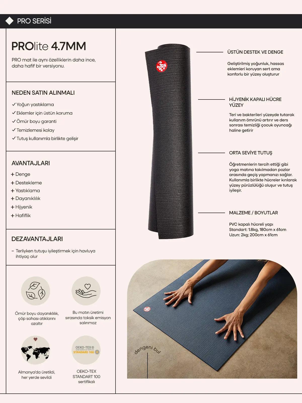 Manduka PROlite® Vulcan 4.7mm Yoga Matı