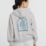 New Balance NB French Terry Oversized Peace Hoodie Sweatshirt