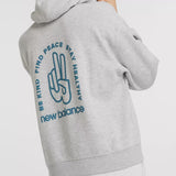 New Balance NB French Terry Oversized Peace Hoodie Sweatshirt