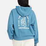 New Balance NB French Terry Oversized Peace Hoodie Sweatshirt