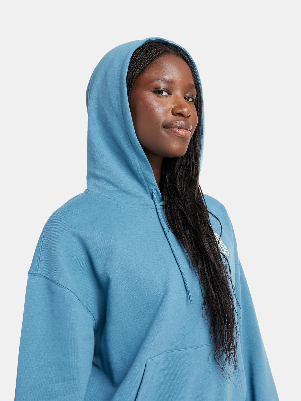 New Balance NB French Terry Oversized Peace Hoodie Sweatshirt