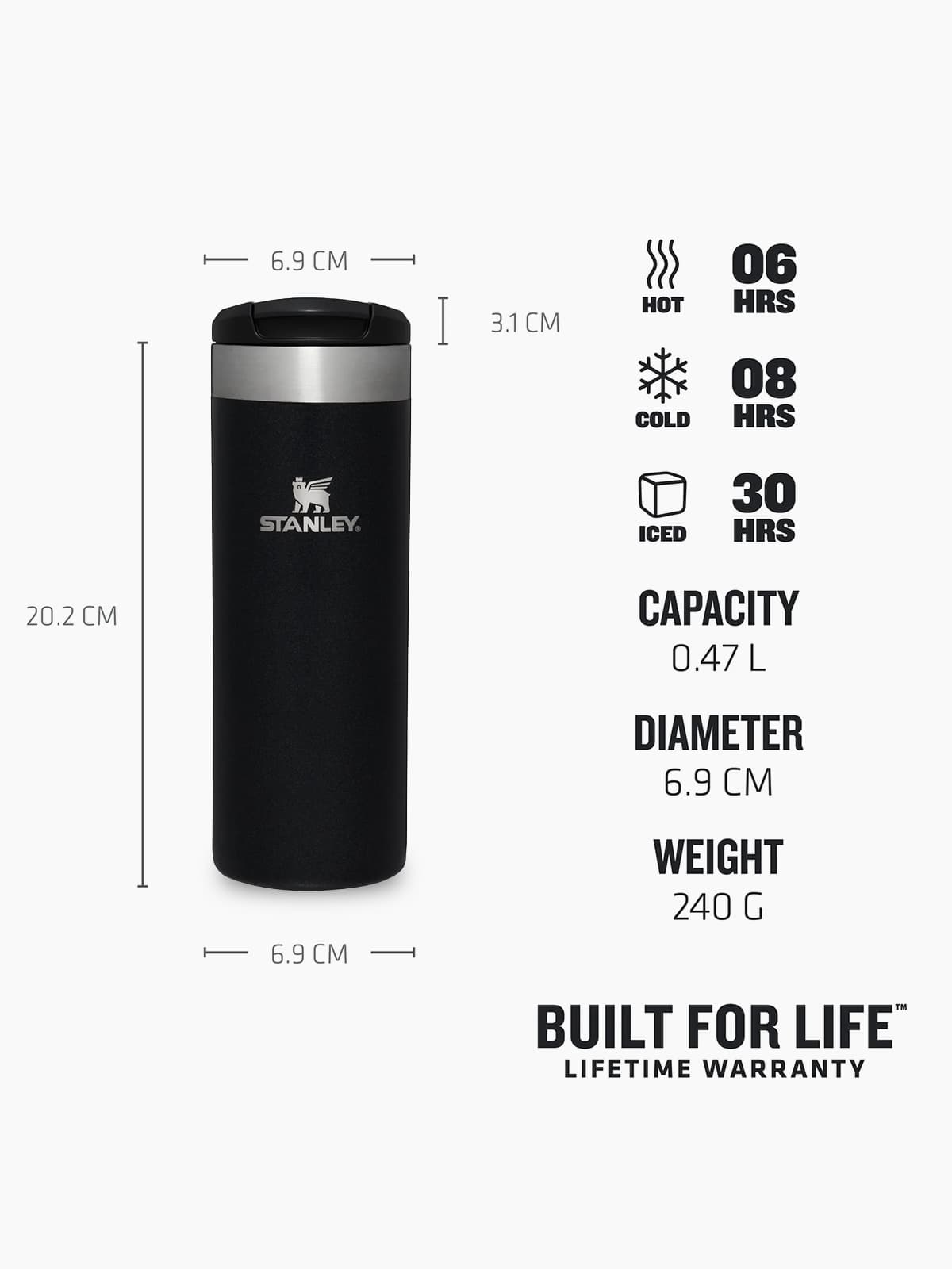 Stanley The AeroLight™ Transit Mug 0.47L Termos-3