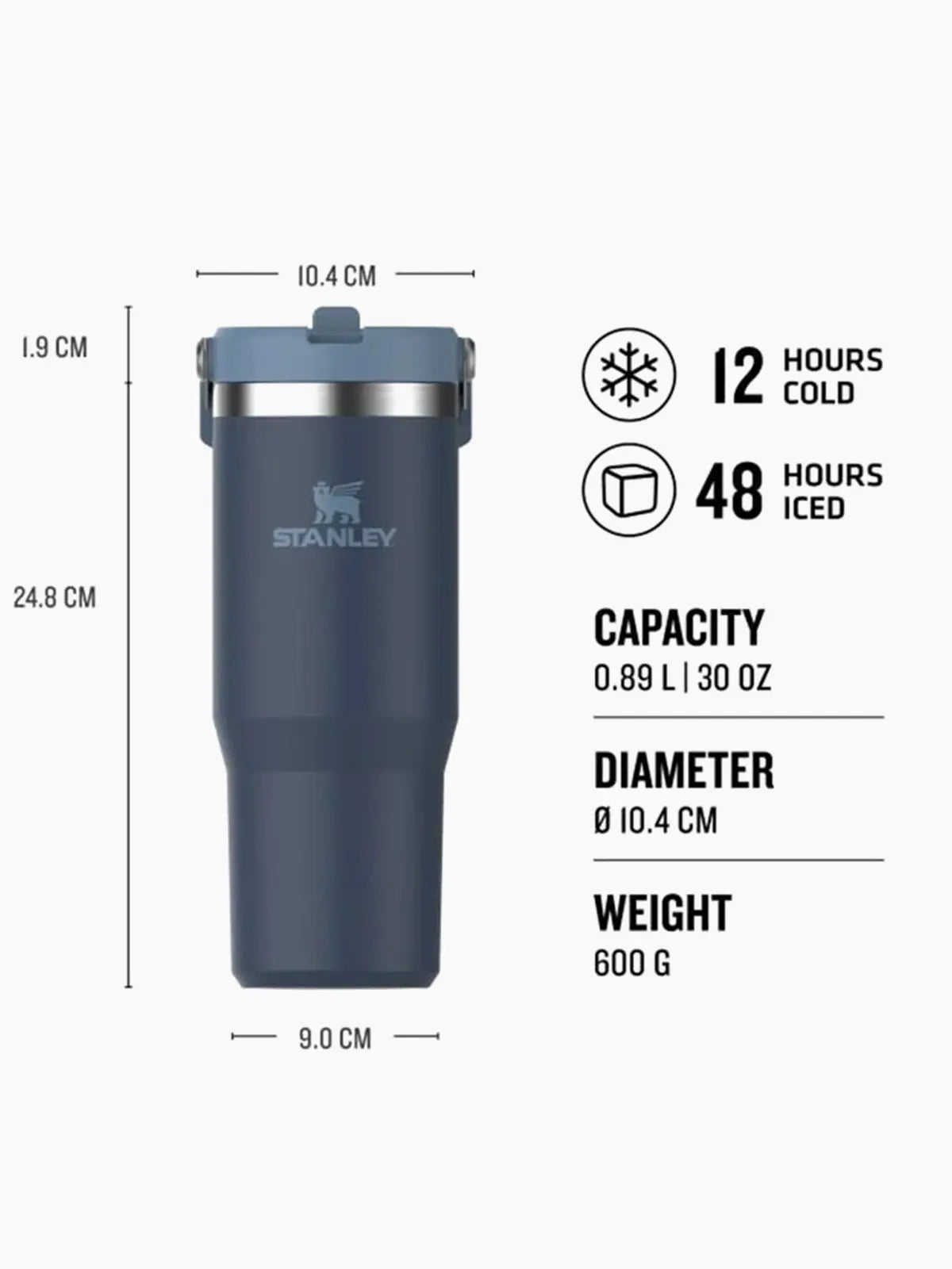 Stanley Stanley The Classic IceFlow™ Flip Straw Tumbler Termos