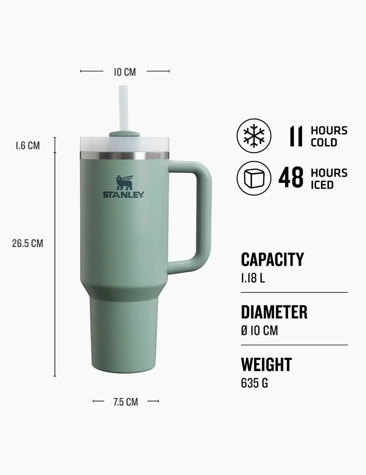 Stanley Stanley The Quencher H2.O FlowState™ Tumbler 1.18L Termos