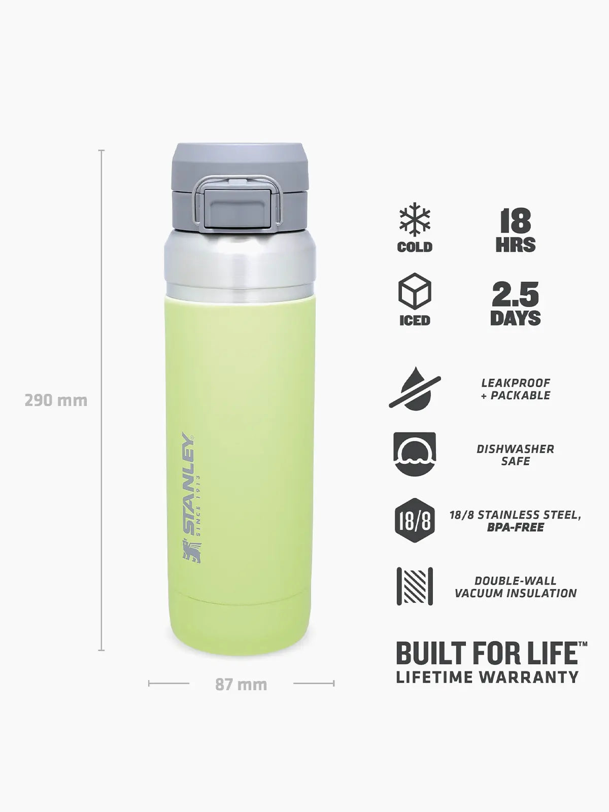 Stanley Stanley The Quick-Flip Go Water Bottle 1.06L Termos