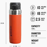 Stanley Stanley The Quick-Flip Go Water Bottle 1.06L Termos