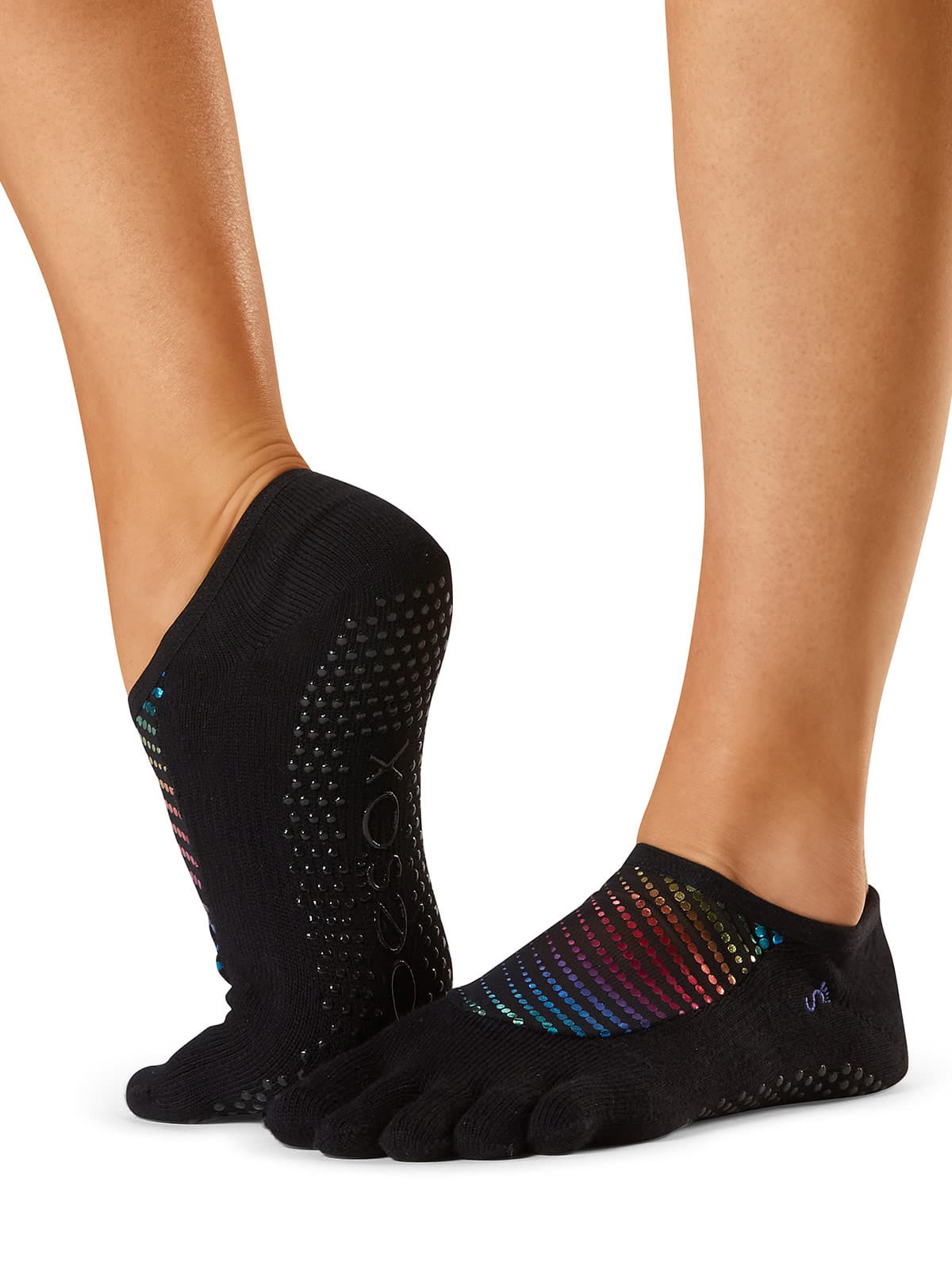 Toesox Full Toe Luna Grip Socks Love Is Love Çorap S05625LVE 2