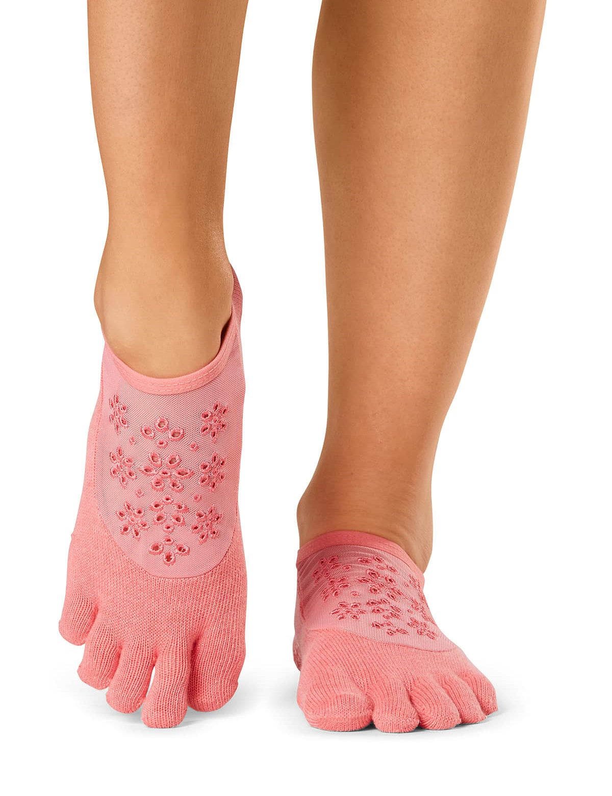 Toesox Full Toe Luna Grip Socks Summer Sunset Çorap S05625SMR 1