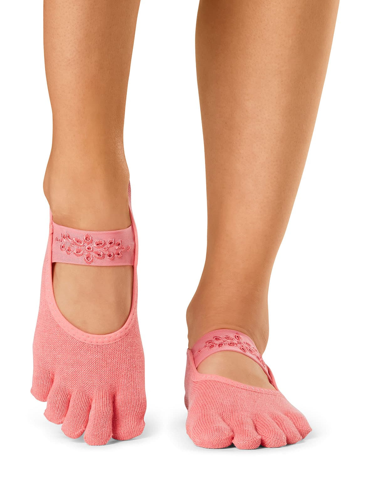 Toesox Full Toe Mia Grip Socks Summer Sunset Çorap S06425SMR 1