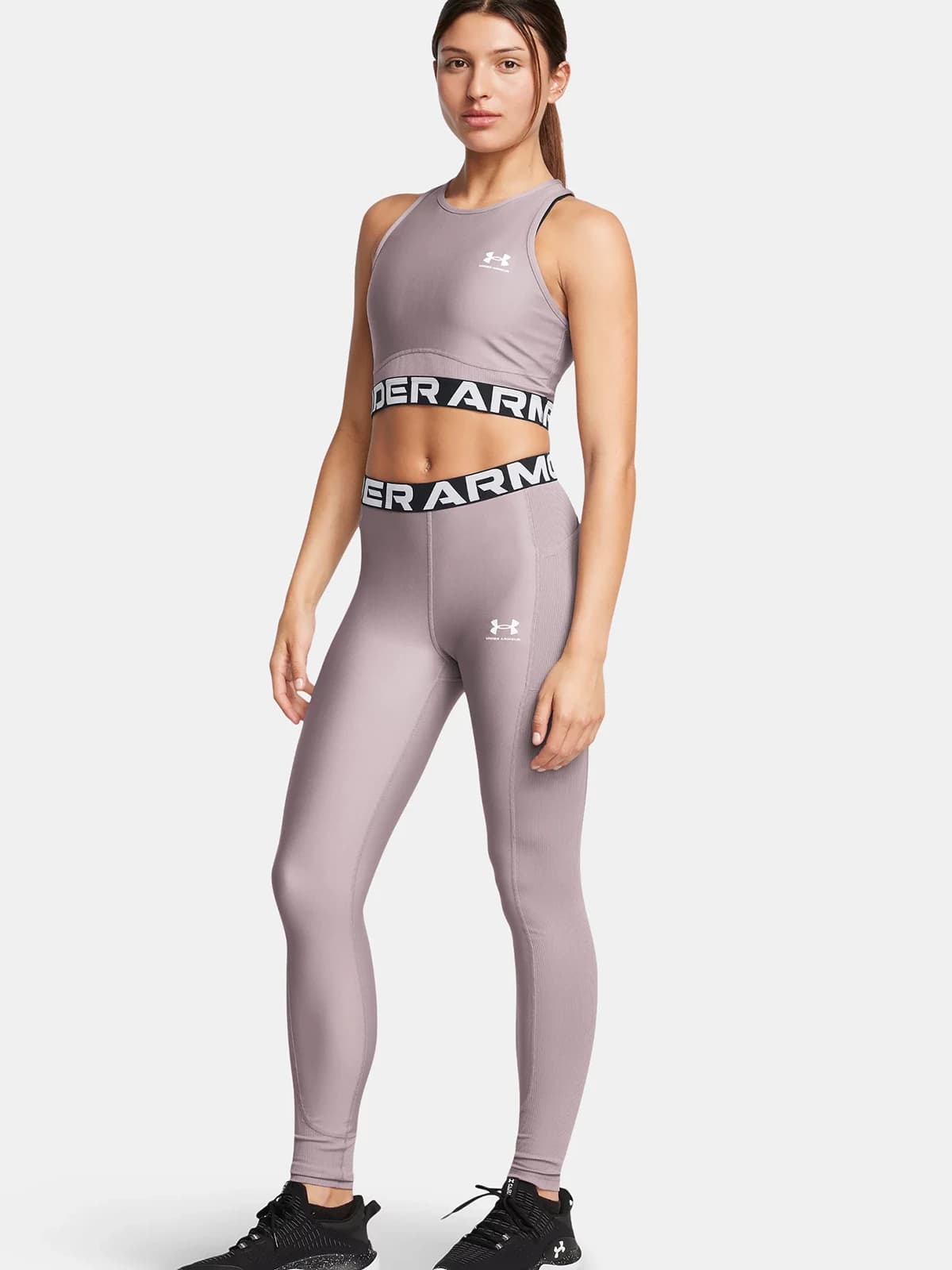 Under Armour HeatGear® Rib Leggings Spor Tayt