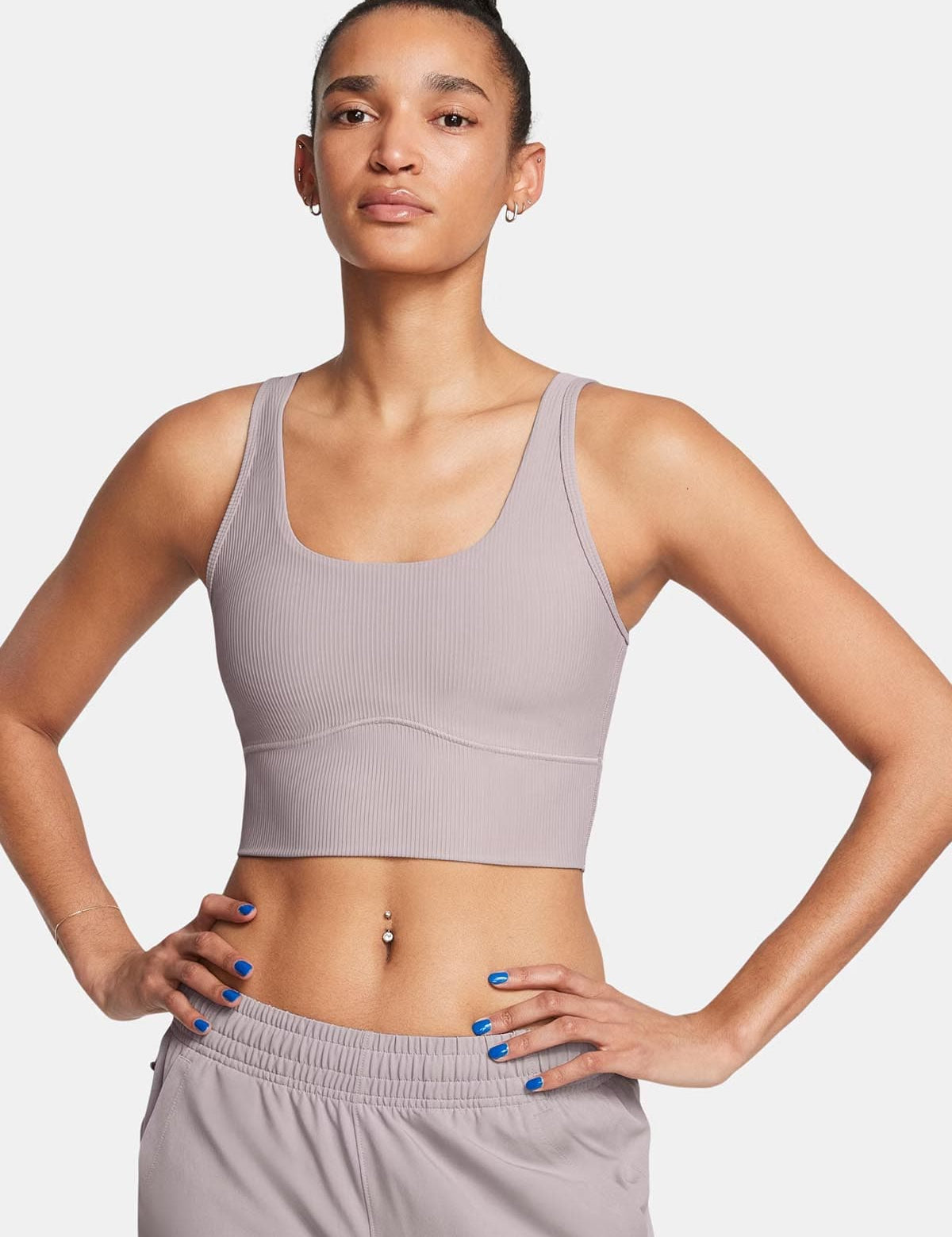 Under Armour Meridian Rib Crop Tank Spor Atlet 1386613-015-1