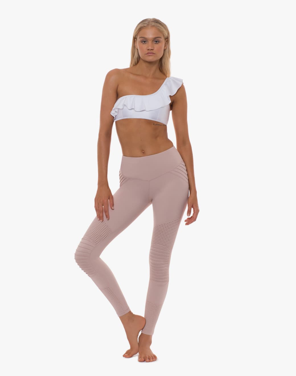 Above the Clouds Legging Dusty Pink Spor Tayt - Stilefit