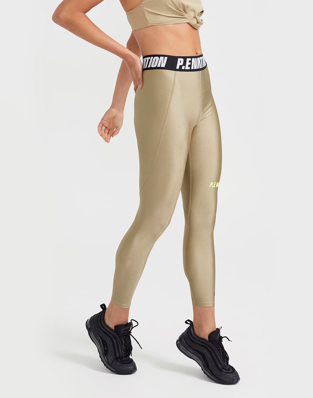 Agility Legging in Olive Parlak Tayt - Stilefit