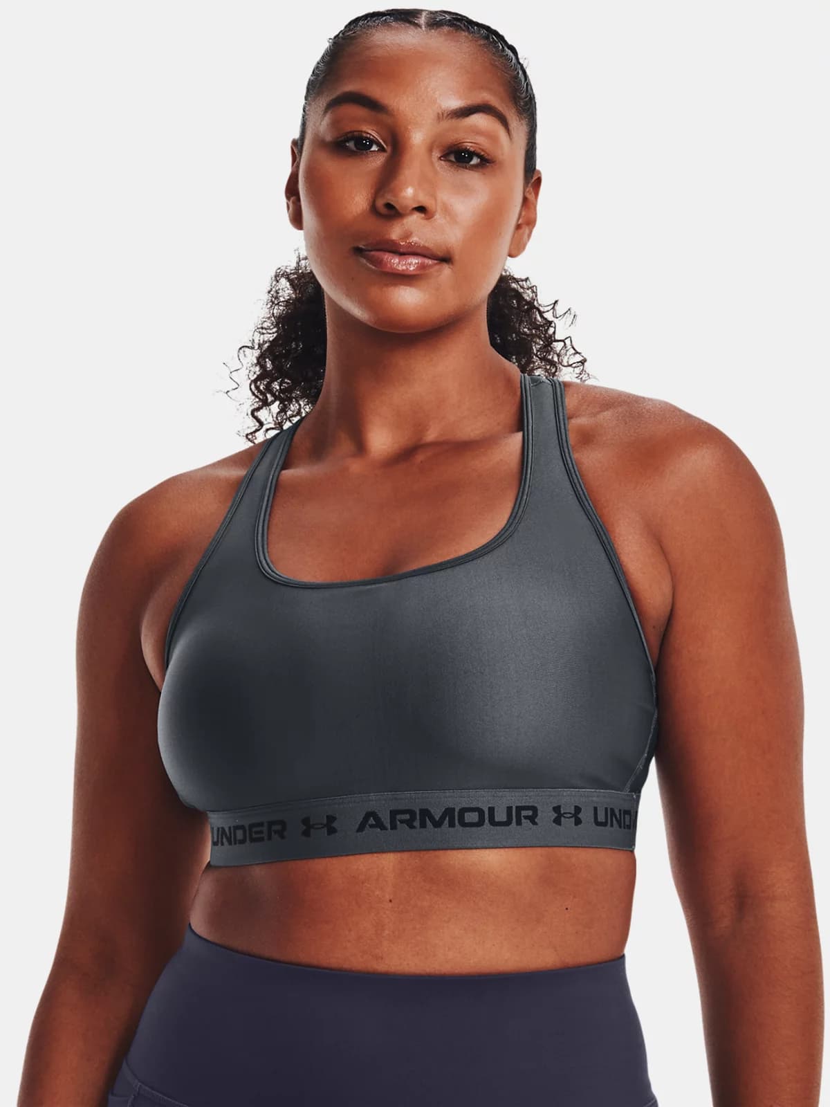 Under Armour® Mid Crossback Sports Bra Spor Sütyeni1361034-012 7