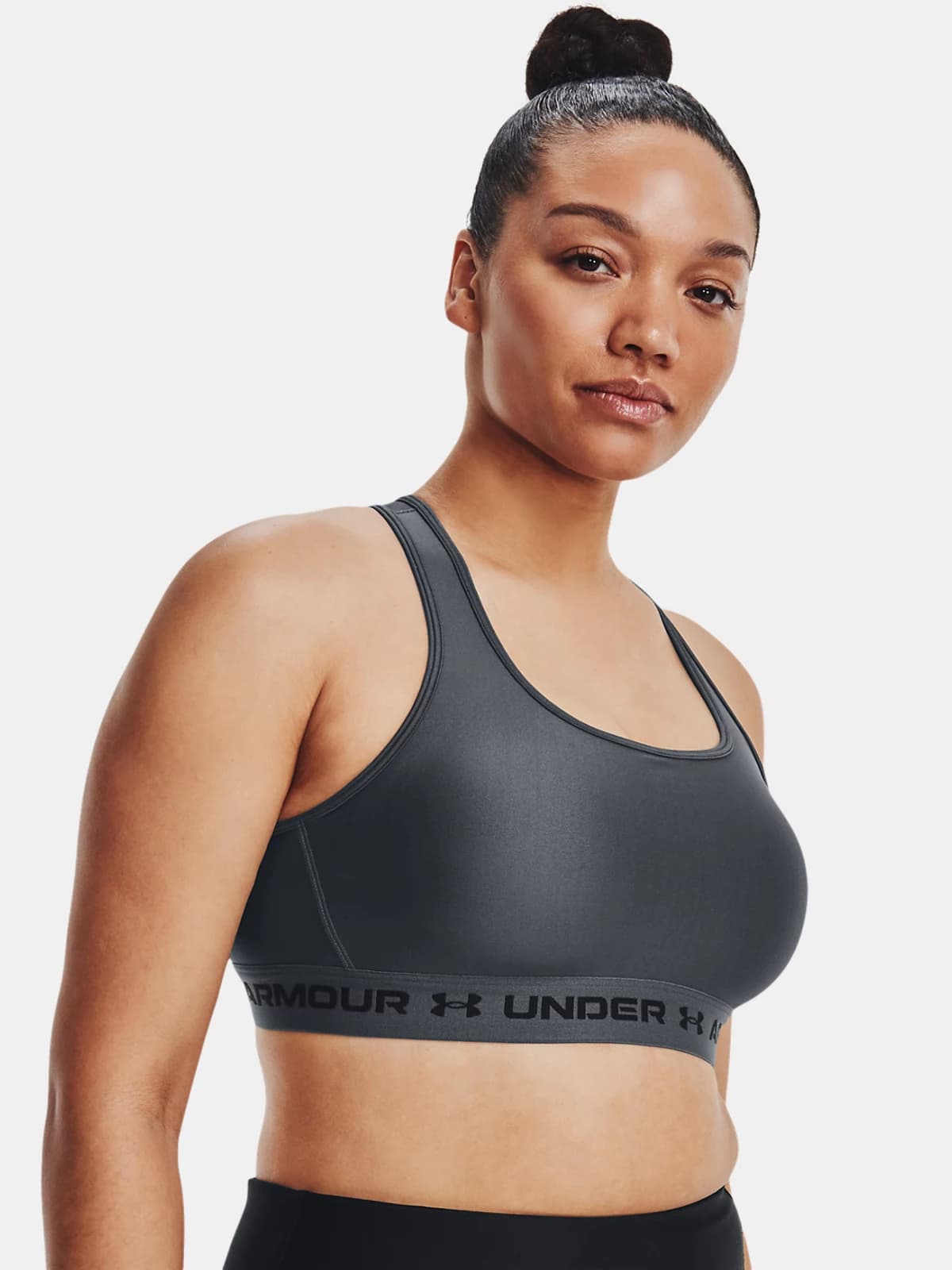 Under Armour® Mid Crossback Sports Bra Spor Sütyeni1361034-012 1