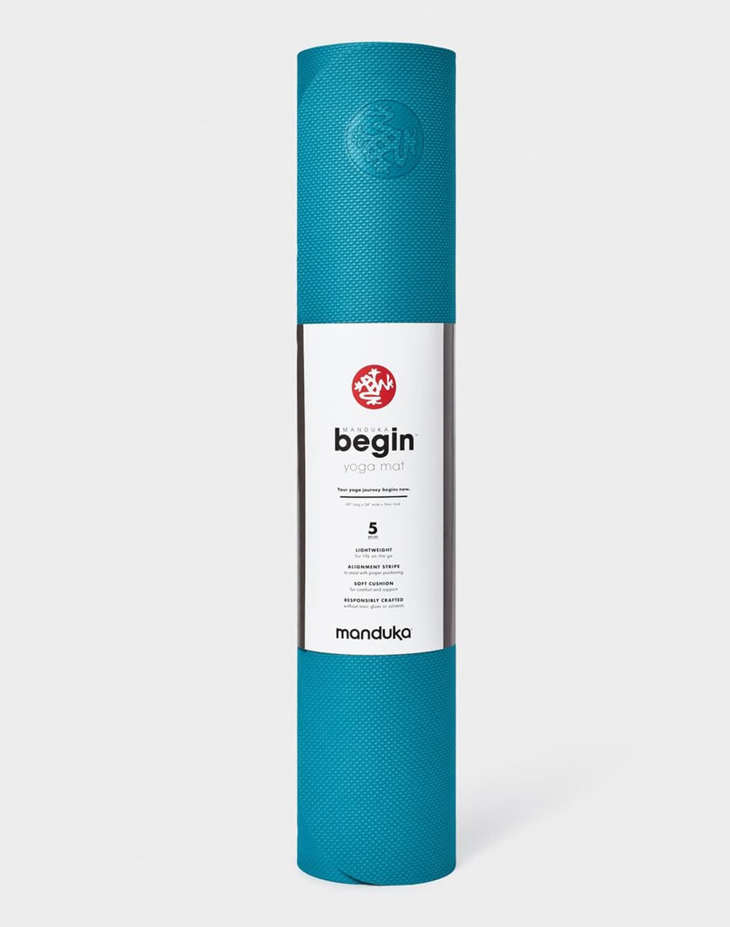 Manduka Begin Yoga Mat Bondi Blue 5mm Yoga Matı  MAN1C1023234 4