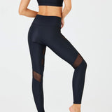 Cadence Legging Black Rib Transparan Tayt - Stilefit