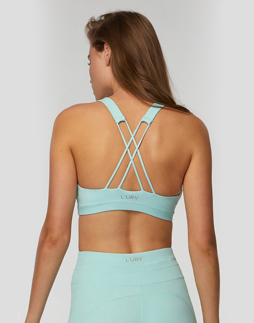 Everest Crop Turquoise Sporcu Sütyeni - Stilefit