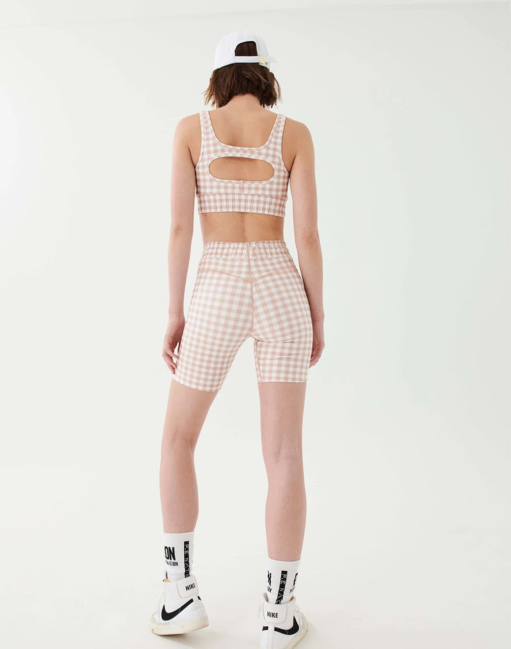 Extra Time Short in Print Biker Tayt - Stilefit