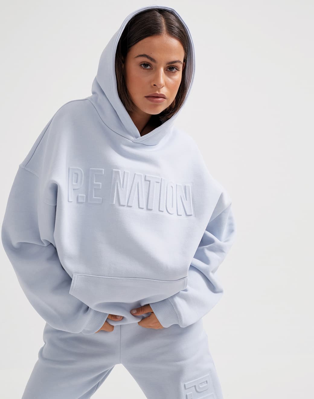 Fadeaway Hoodie in Blue Sweatshirt - Stilefit