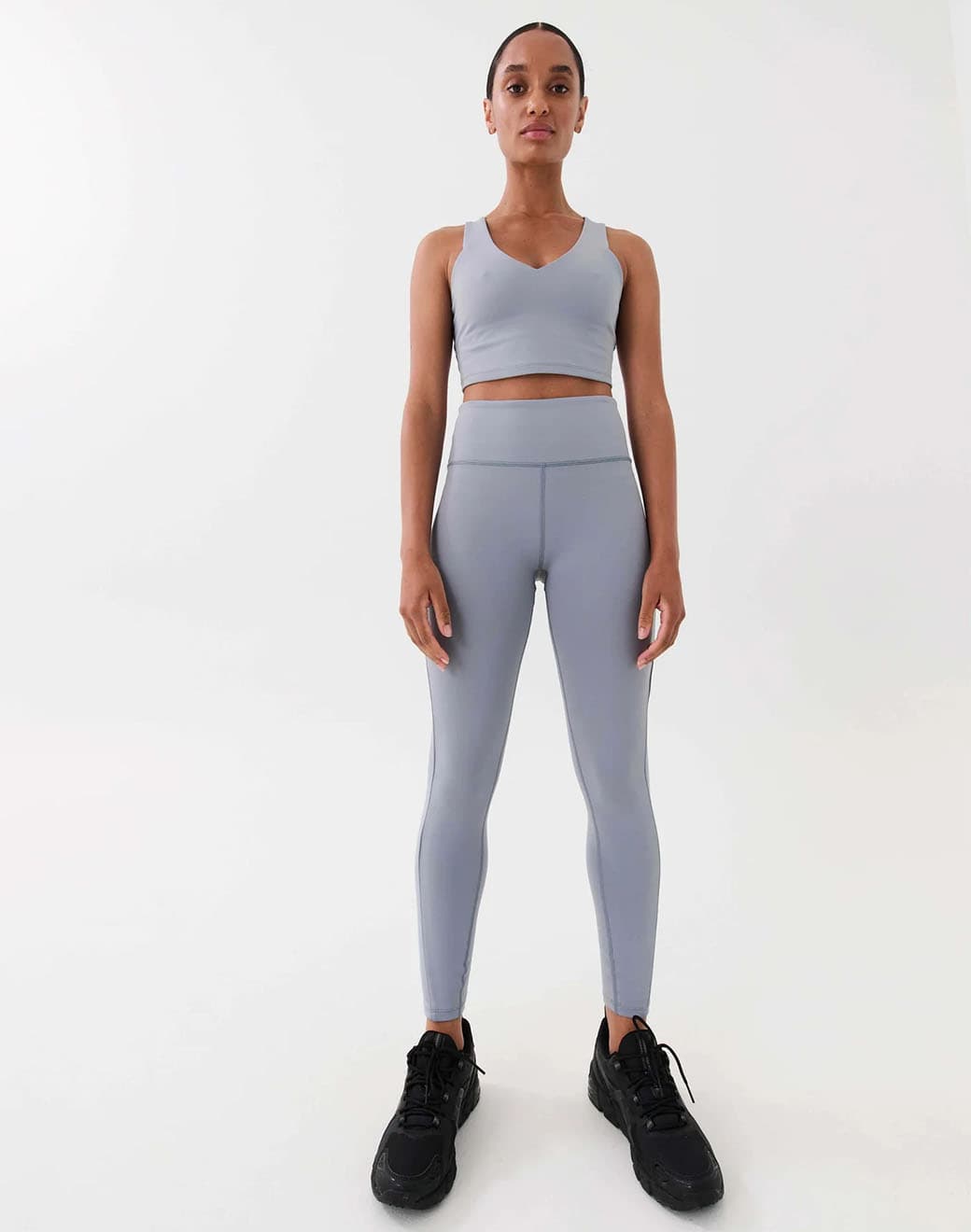 Full Count Legging in Quarry Spor Tayt - Stilefit