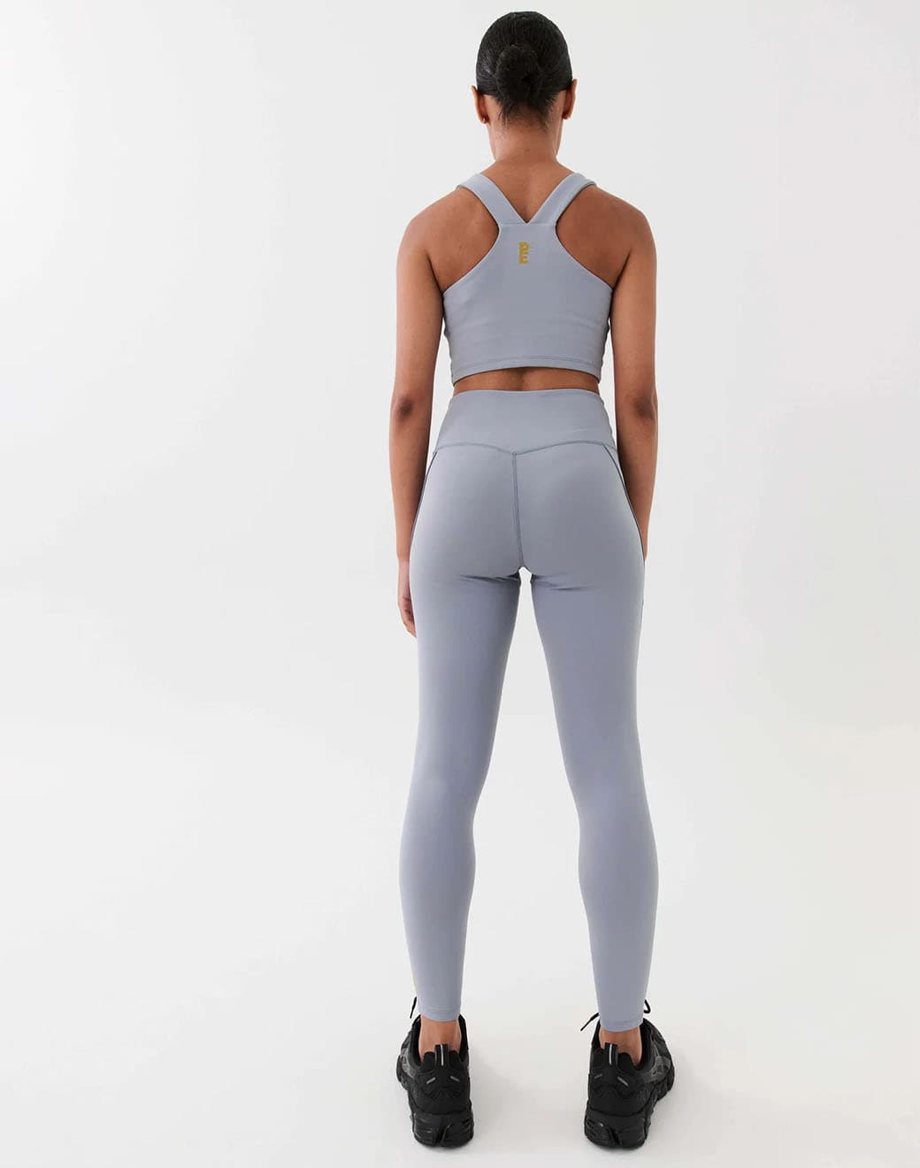 Full Count Legging in Quarry Spor Tayt - Stilefit