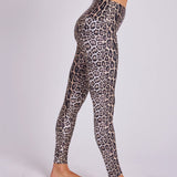 High Rise Legging Leopard Spor Tayt - Stilefit