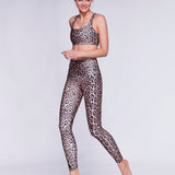 High Rise Legging Leopard Spor Tayt - Stilefit