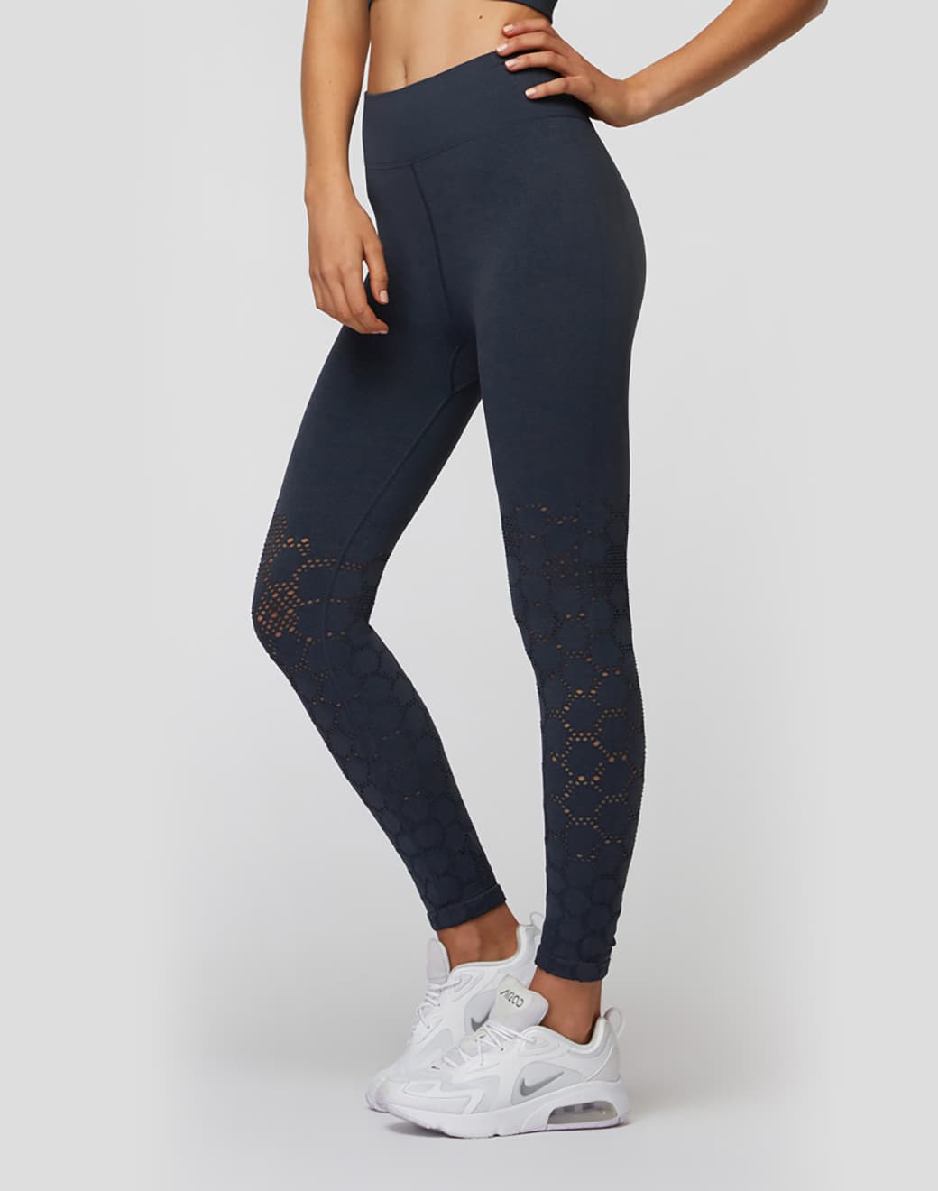 Infinity Seamless 7/8 Legging Pewter Dikişsiz Tayt - Stilefit