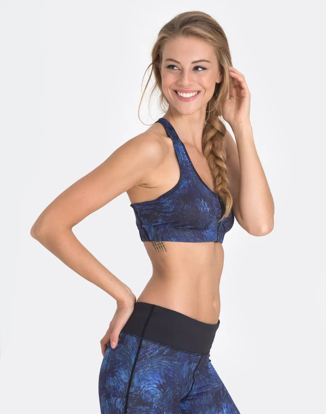 Lori Blue Feather Sporcu Sütyeni - Stilefit