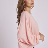 Om Top Peach Quartz Sweatshirt - Stilefit