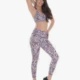 Pacific Rose Leopard Compression Spor Tayt - Stilefit