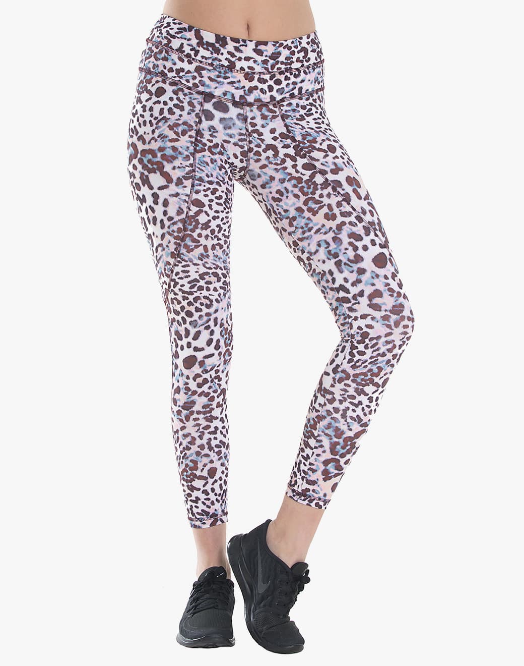 Pacific Rose Leopard Compression Spor Tayt - Stilefit