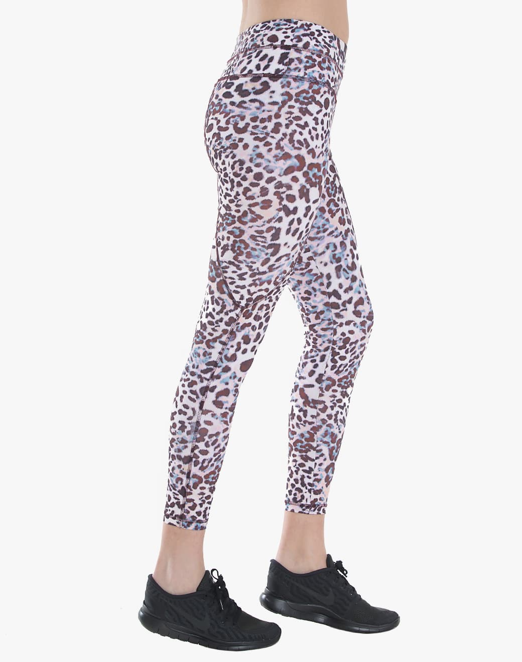 Pacific Rose Leopard Compression Spor Tayt - Stilefit