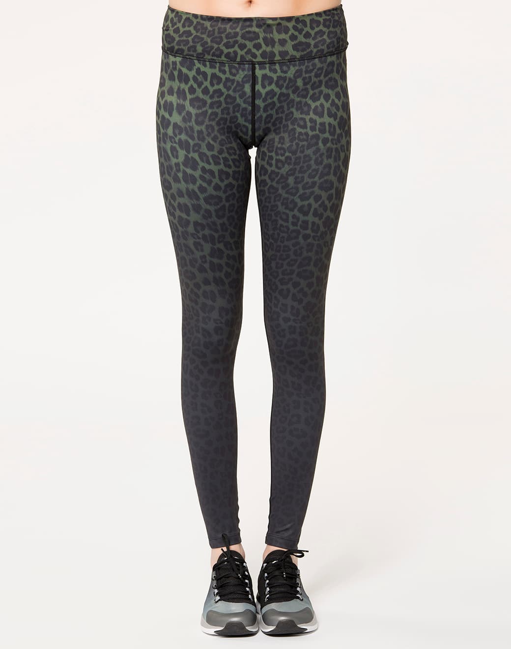 Rockell Olive Leopard Ombre Spor Tayt - Stilefit