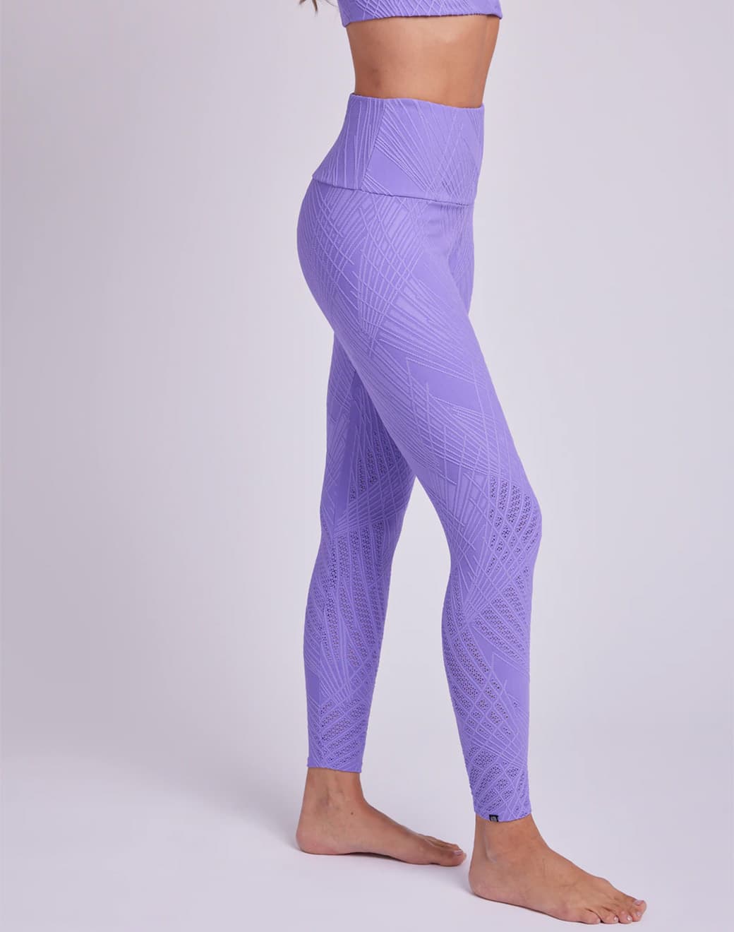 Selenite Legging Violet Spor Tayt - Stilefit