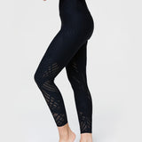 Selenite Midi Legging Black Spor Tayt - Stilefit