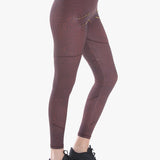 Sofia Compression Claret Croc Spor Tayt - Stilefit