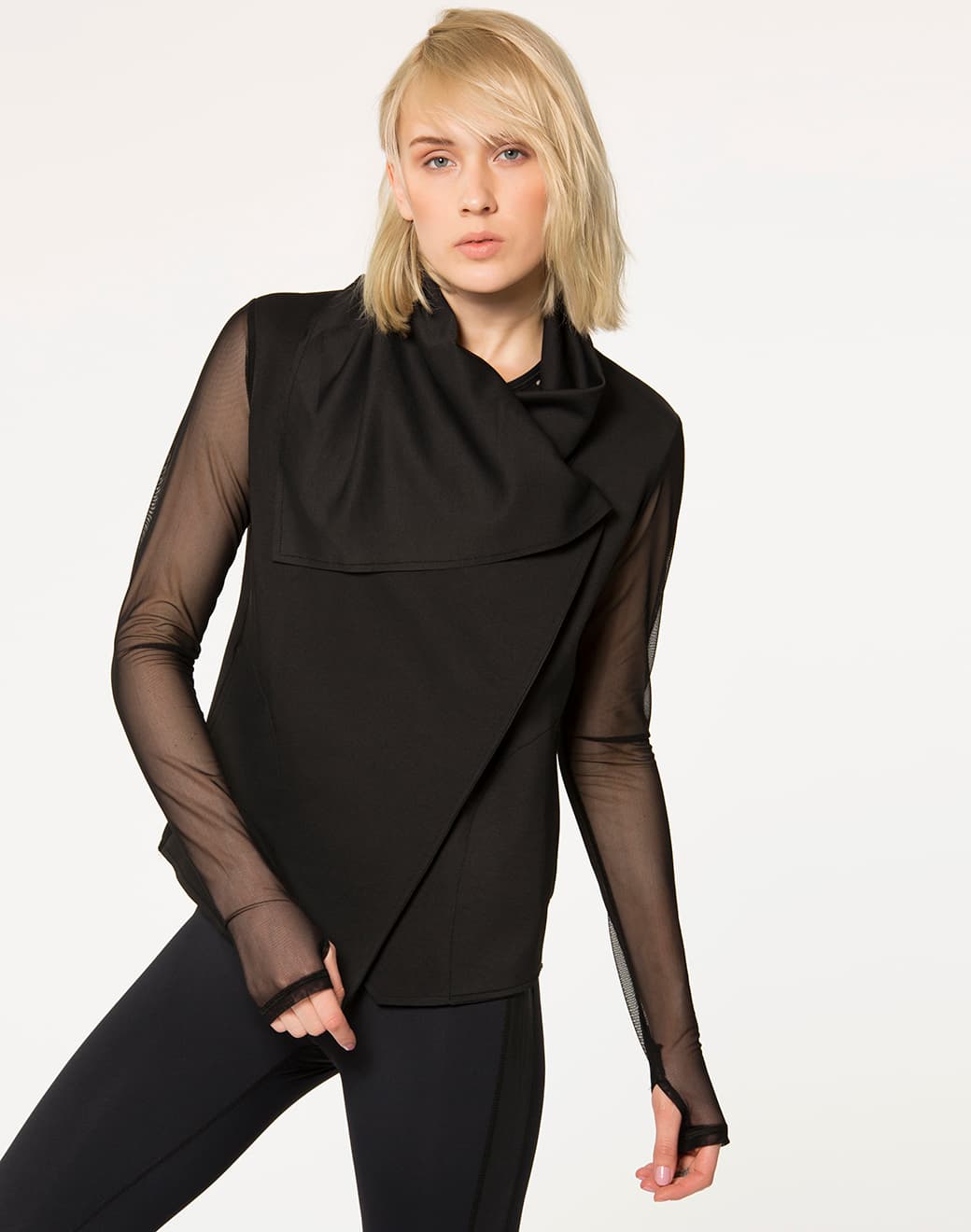 Sophisticate Draped Spor Ceket - Stilefit