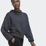 Studio Lounge Cropped Kapşonlu Hoodie - Stilefit