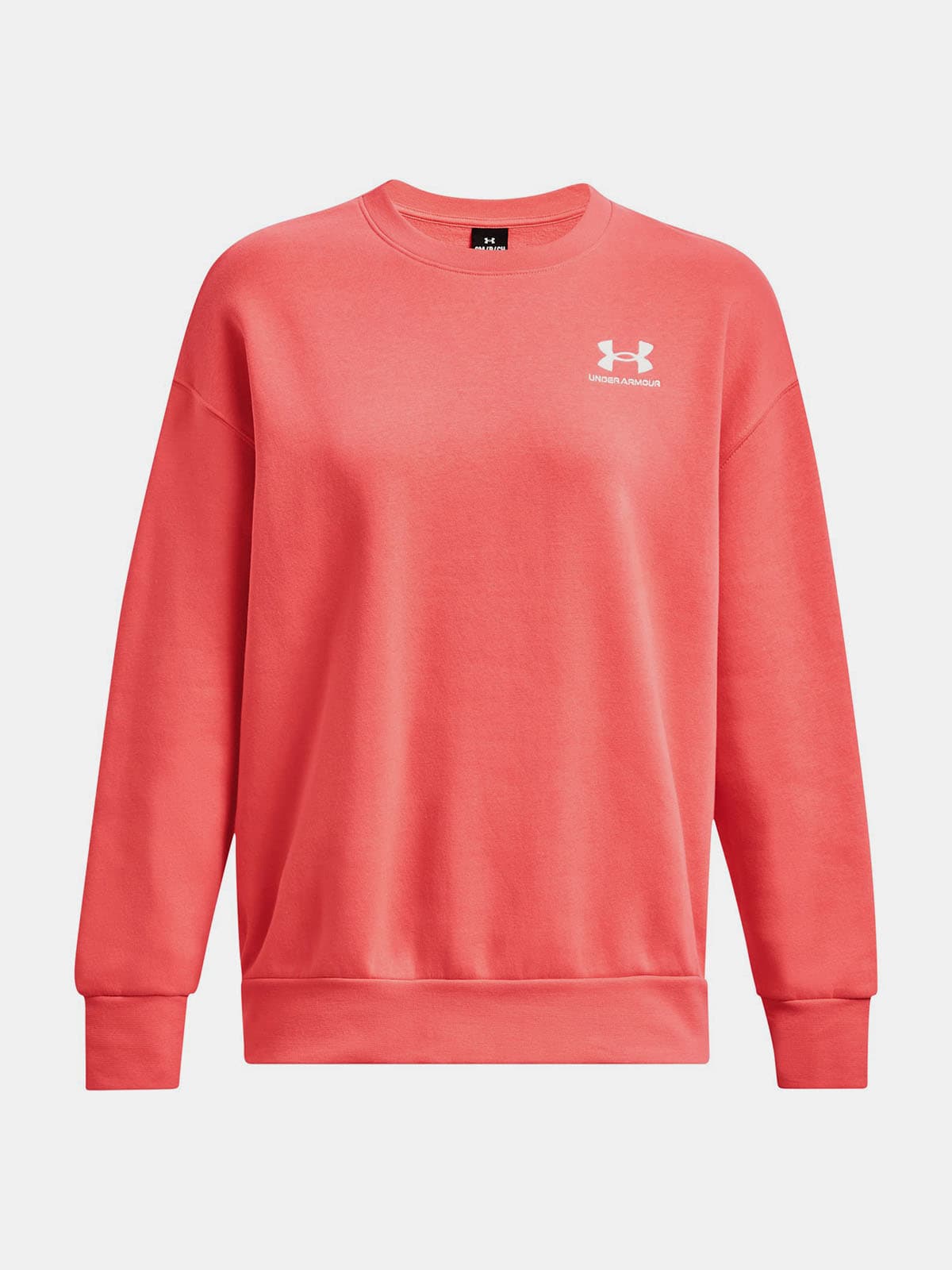 Under Armour Essential Fleece Oversized Crew Sweatshirt 1379475-690 5