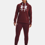 Under Armour Rival Fleece Logo Hoodie Sweatshirt 1356318-690  3