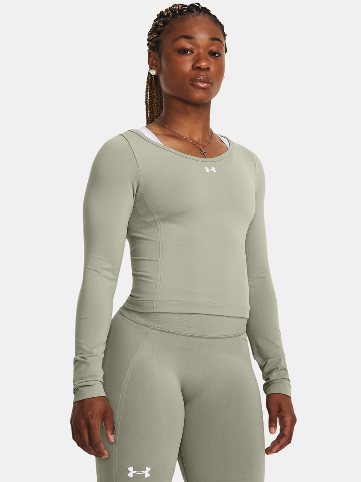 Under Armour Train Seamless Long Sleeve Tişört 1379150-504 1